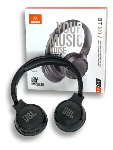 Fone de Ouvido Bluetooth JBL Tune 510BT - Preto