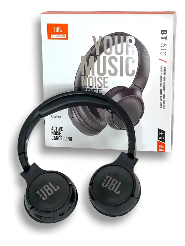 Fone de Ouvido Bluetooth JBL Tune 510BT - Preto - #1
