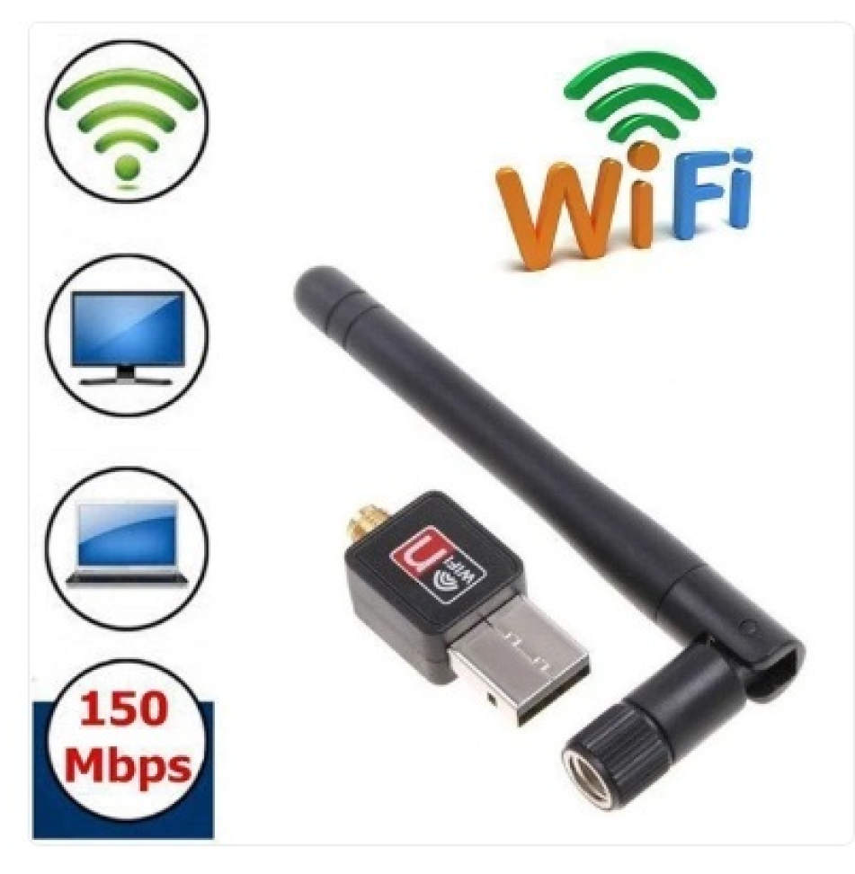 Antena Wi-fi Adaptador Wireless 1200mb/s Usb Pc Notebook
