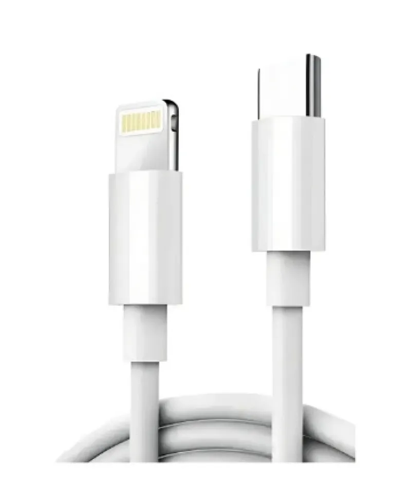 Cabo Lightning / Tipo-c 27w 1 Metro Hb09-5 - H'maston Cor Branco