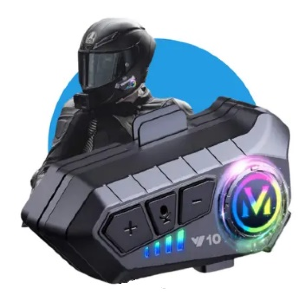 Fone Ouvido Capacete Sem Fio Bluetooth Moto Intercomunicador