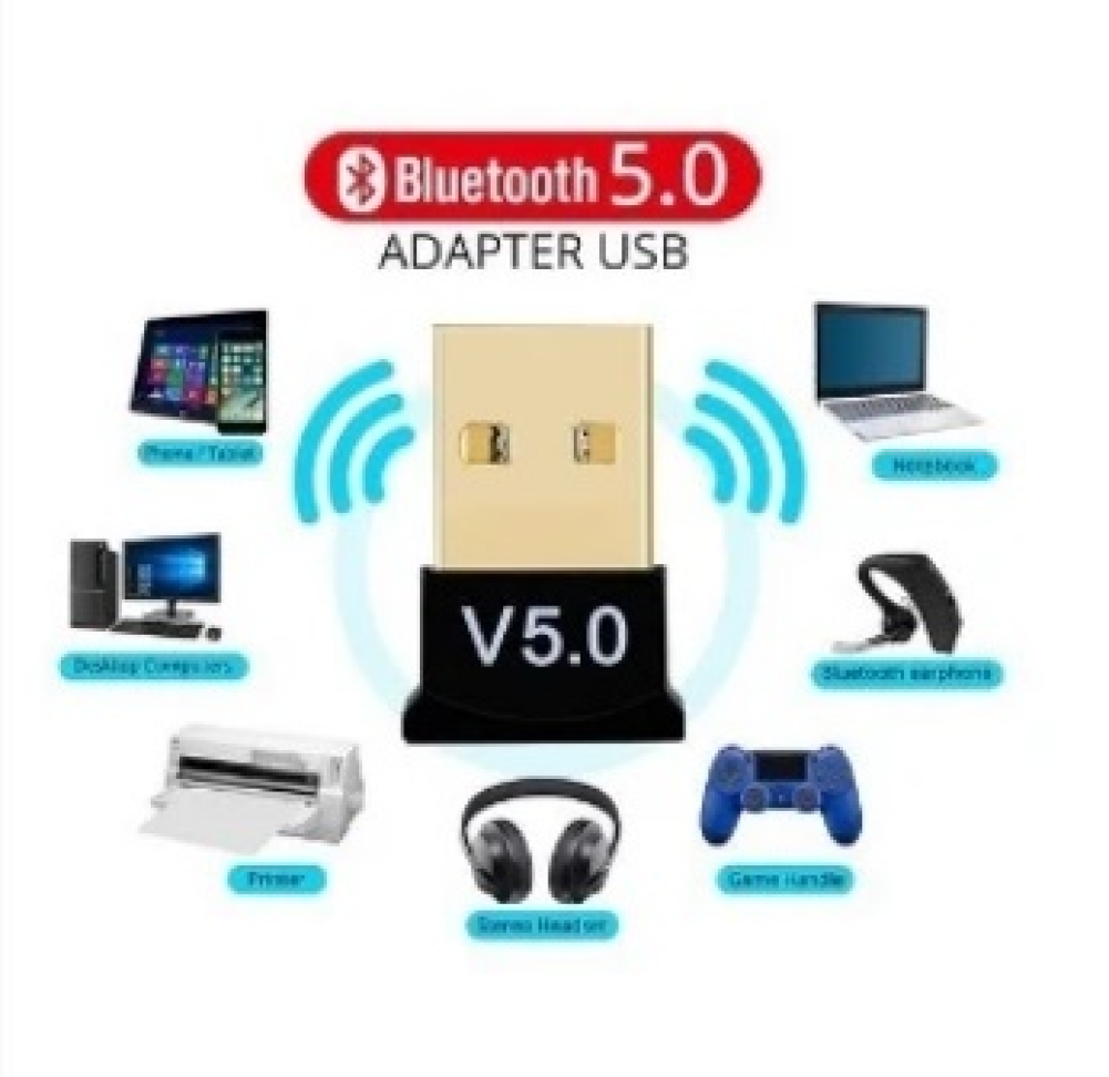 Adaptador Bluetooth Usb Csr 5.0 Pc Notebook Desktop- Global