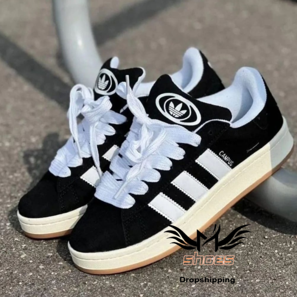 ADIDAS CAMPUS PRETO/BRANCO - #8