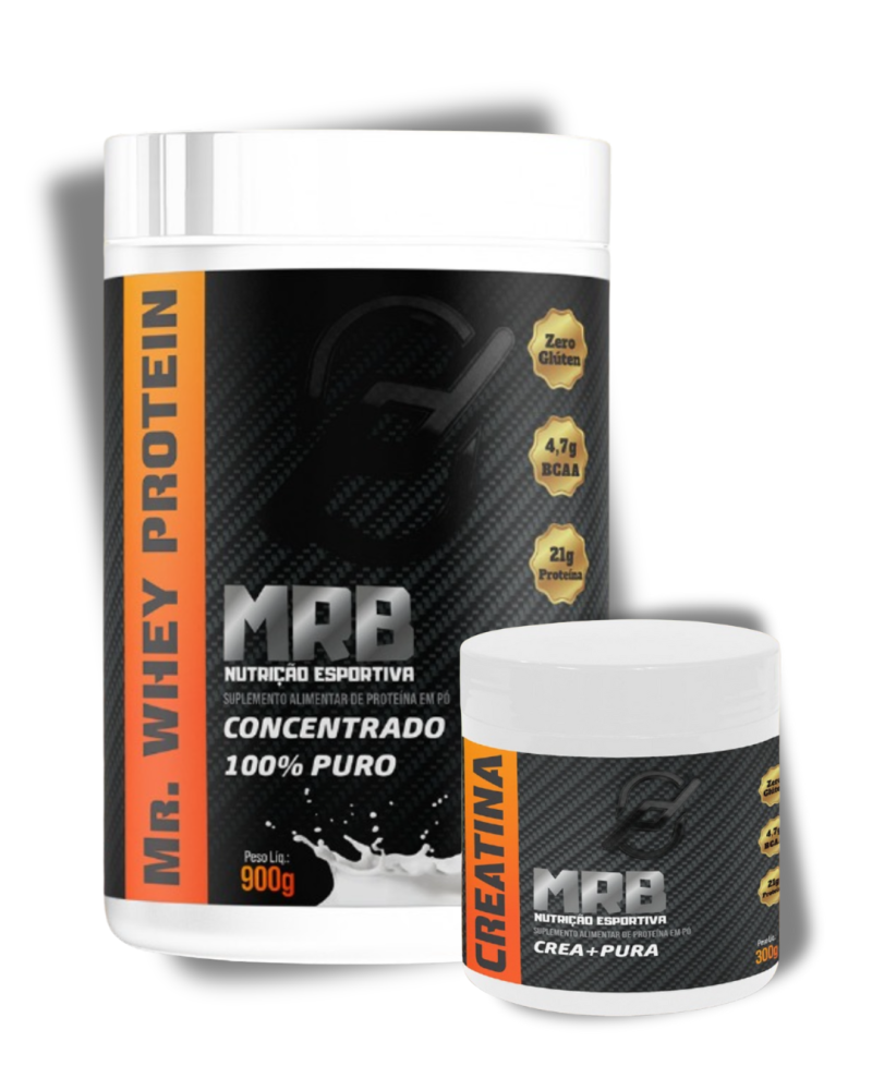 Whey Protein + Creatina