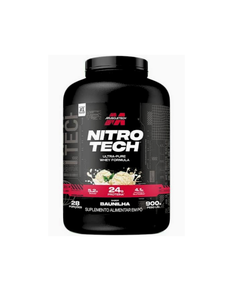 WHEY NITRO TECH 3W 900G - MUSCLE TECH - #2