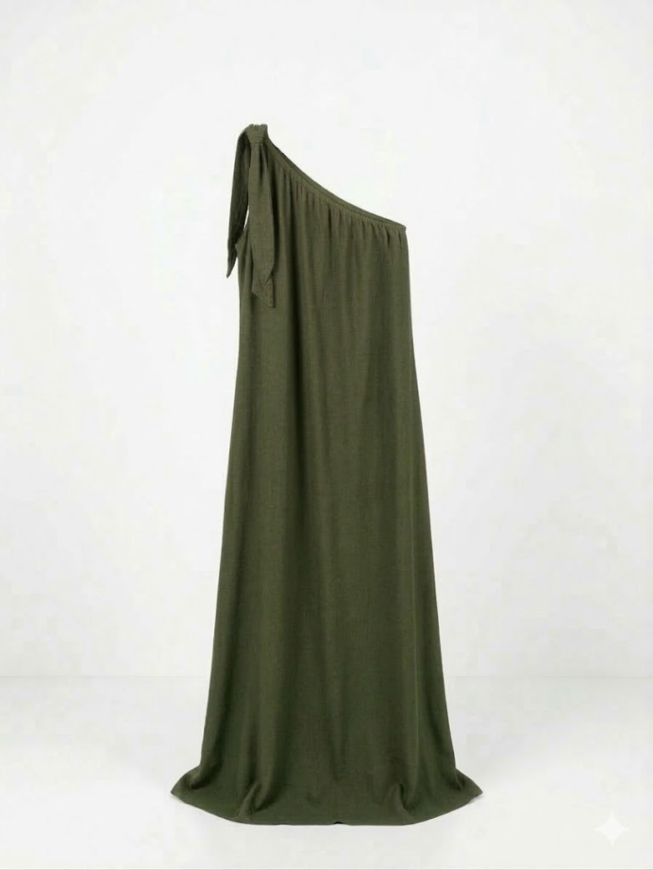 Vestido longo Viscolinho