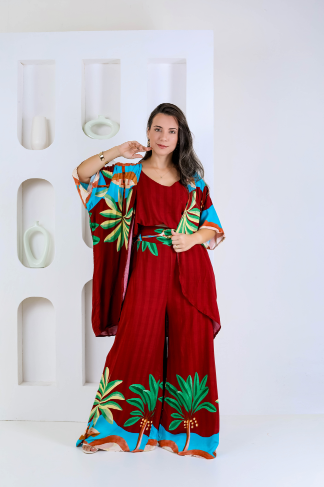 Kimono + cropped