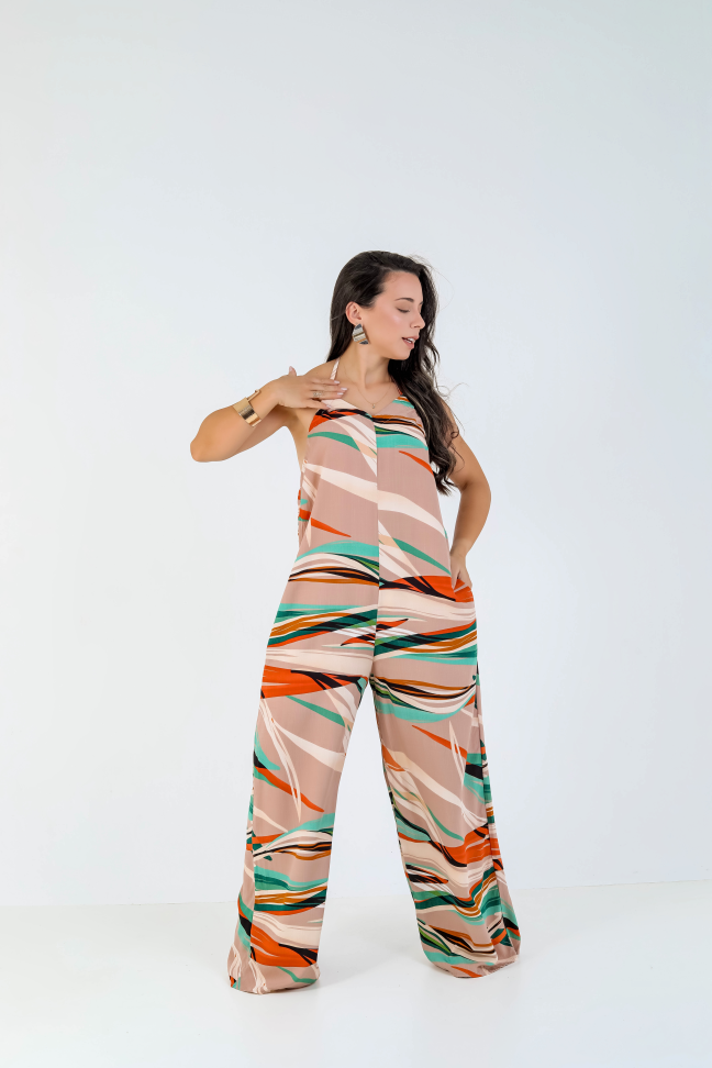 Macacão  Viscolinho Veste até 42/44 Alta saída no atacado