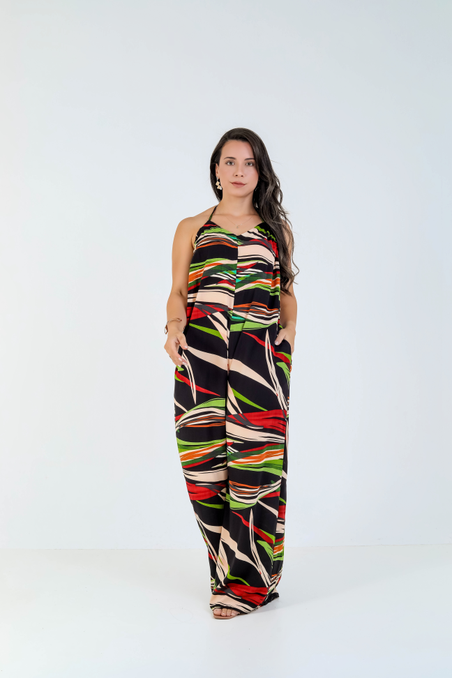 Macacão  Viscolinho Veste até 42/44 Alta saída no atacado