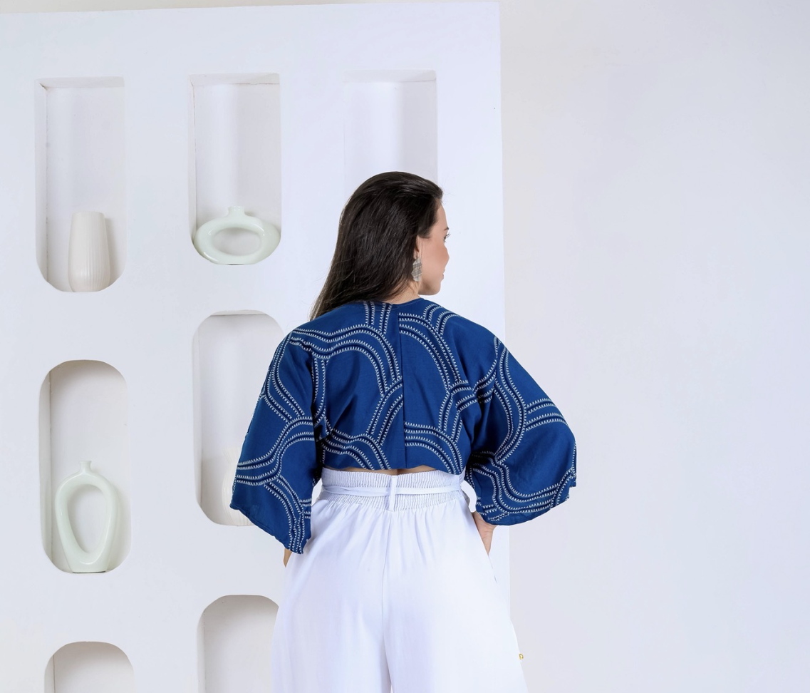 Bata amarração  viscolinho premium  Veste até 42/44 Alta saída no atacado