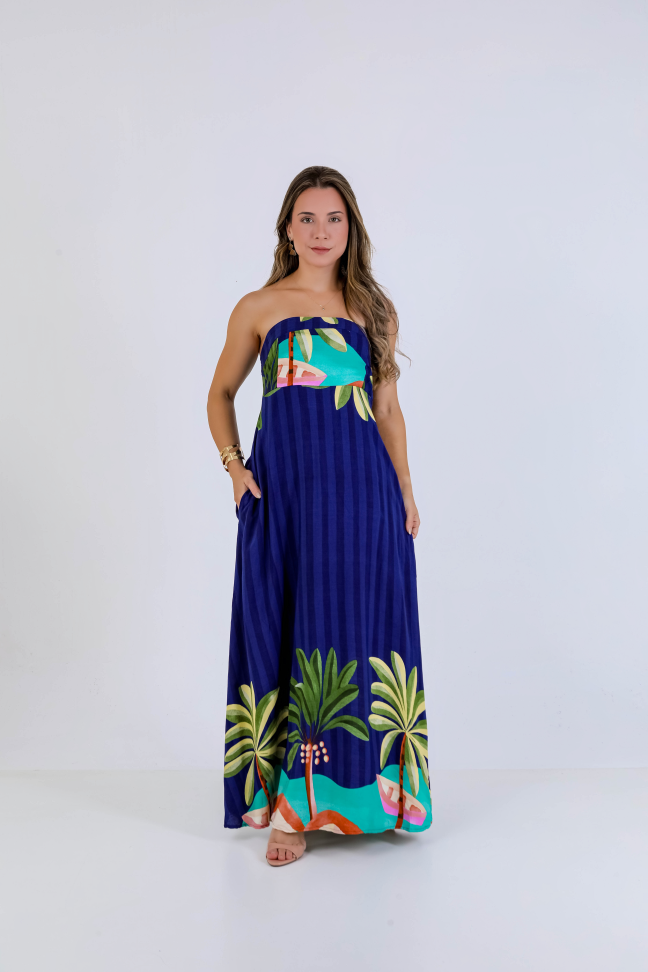 Vestido longo viscolinho premium  Veste até 42/44 Alta saída no atacado
