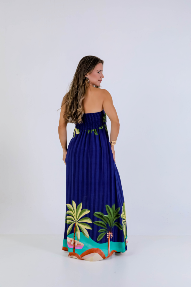 Vestido longo viscolinho premium Veste até 42/44 Alta saída no atacado - #3