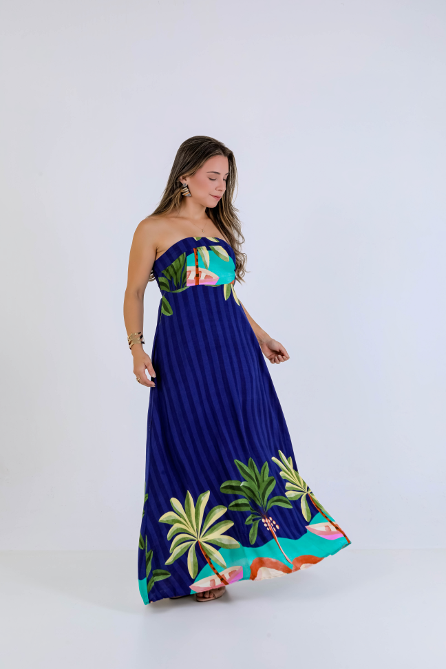 Vestido longo viscolinho premium  Veste até 42/44 Alta saída no atacado