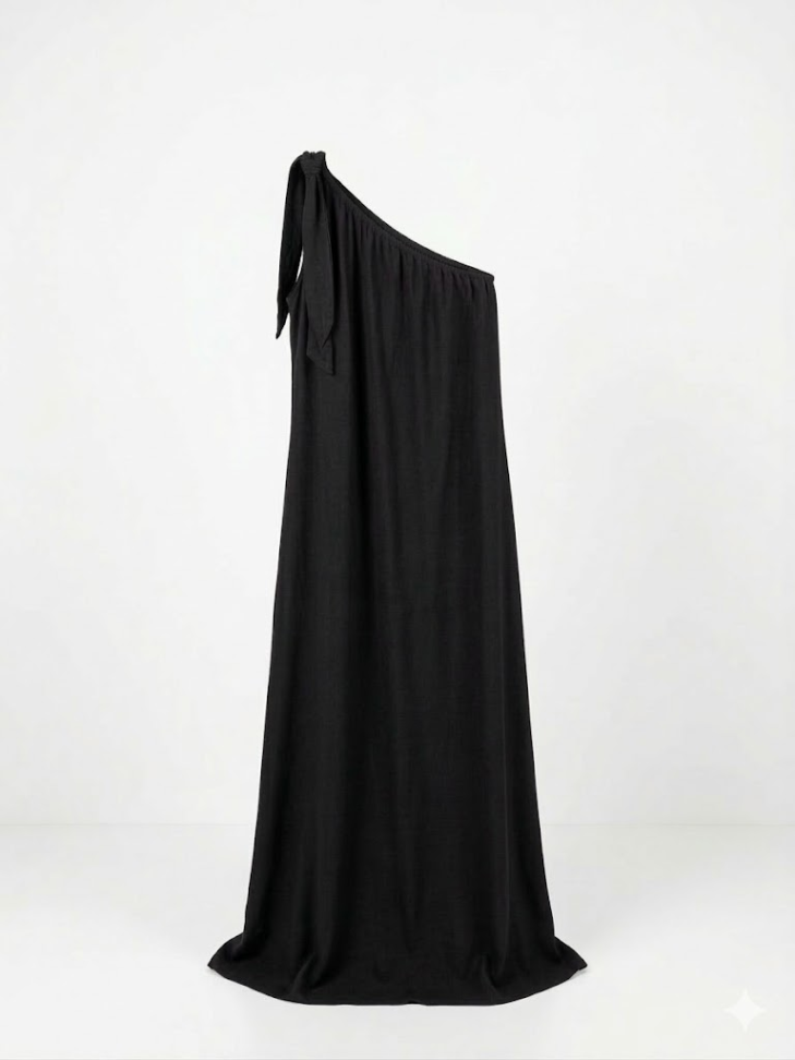 Vestido longo Viscolinho