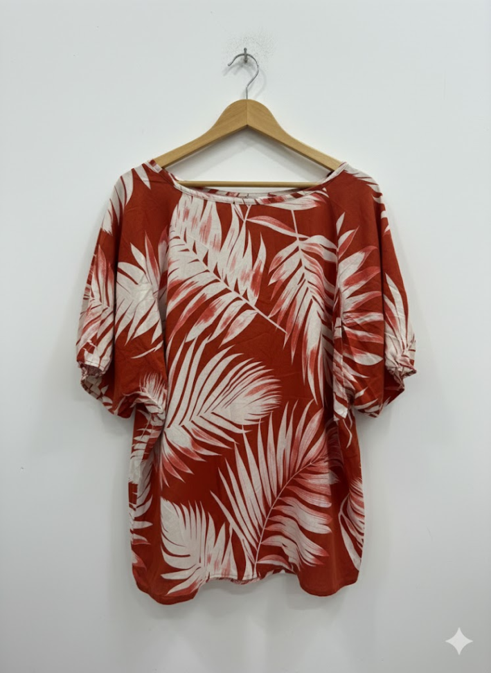 Blusa oversize viscolinho premium Veste até 42/44 Alta saída no atacado