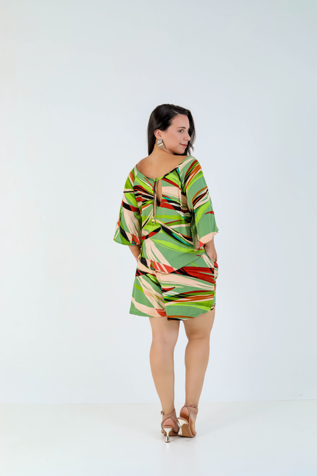 Conjunto short e blusa  viscolinho premium  Veste até 42 Alta saída no atacado - #3