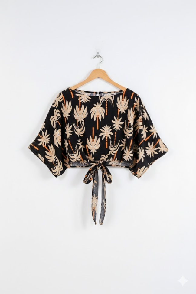 Cropped viscolinho premium Veste até 42 Alta saída no atacado