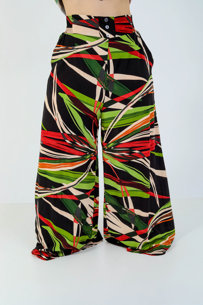 Calça pantalona botão  Viscolinho Veste até 42/44 Alta saída no atacado