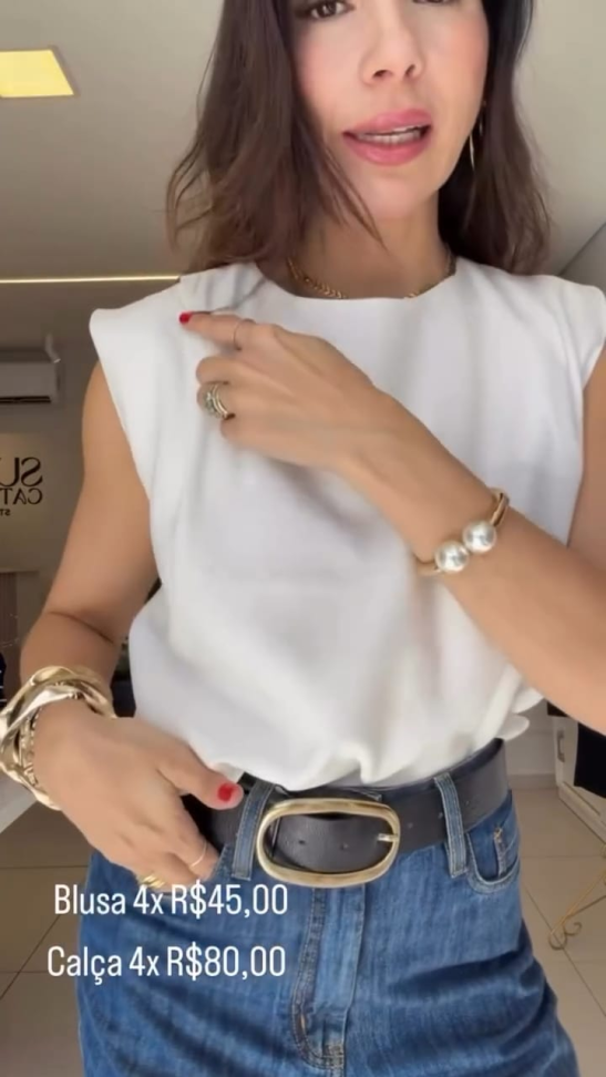 Blusa estilo regata Aurami - #5
