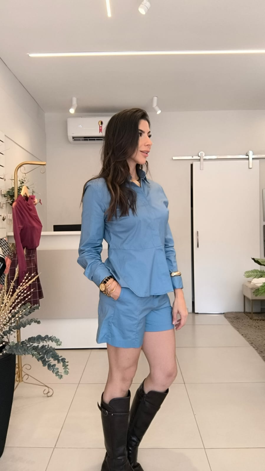 Conjunto camisa com short