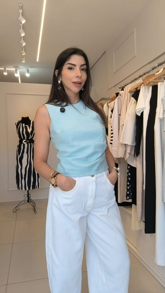 Blusa estilo cropedd - #3