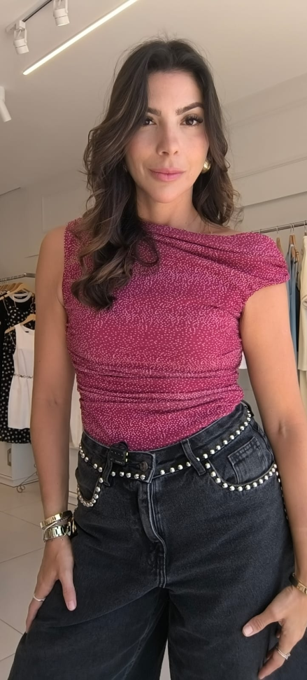 Blusa de poá manu - #9