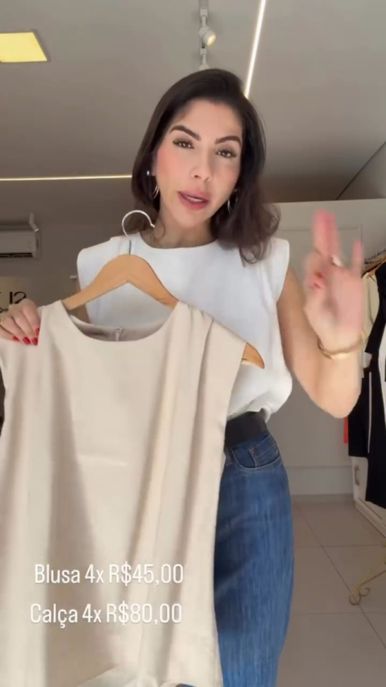 Blusa estilo regata Aurami - #4