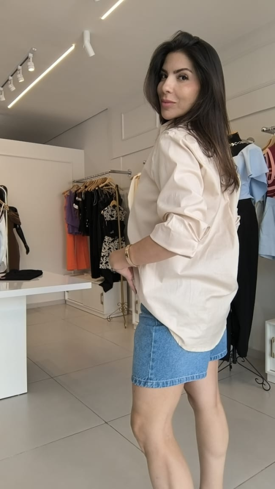 Camisa social de botão nova - #4
