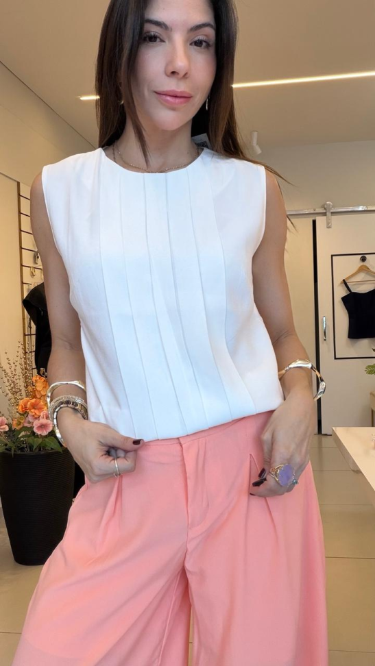Blusa Aurami com nervuras - #3