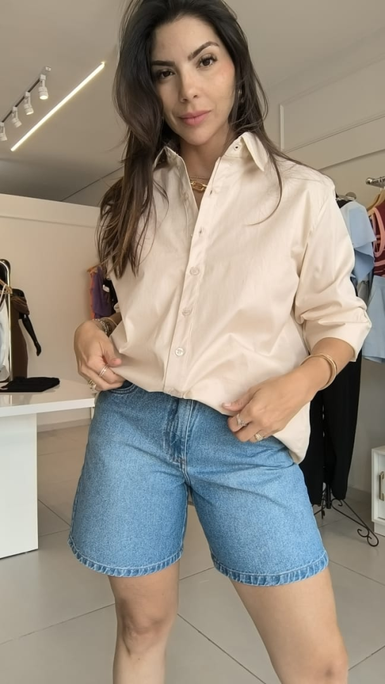 Camisa social de botão nova - #3