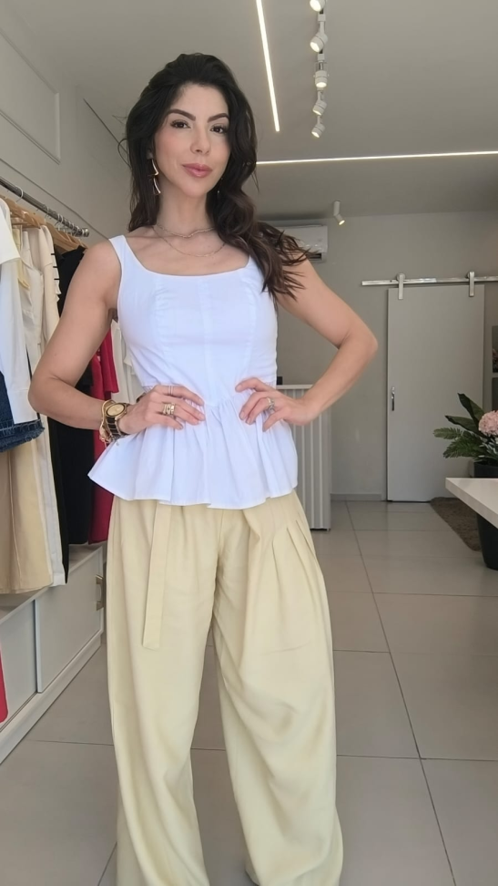 Blusa Bata Peplum - #4