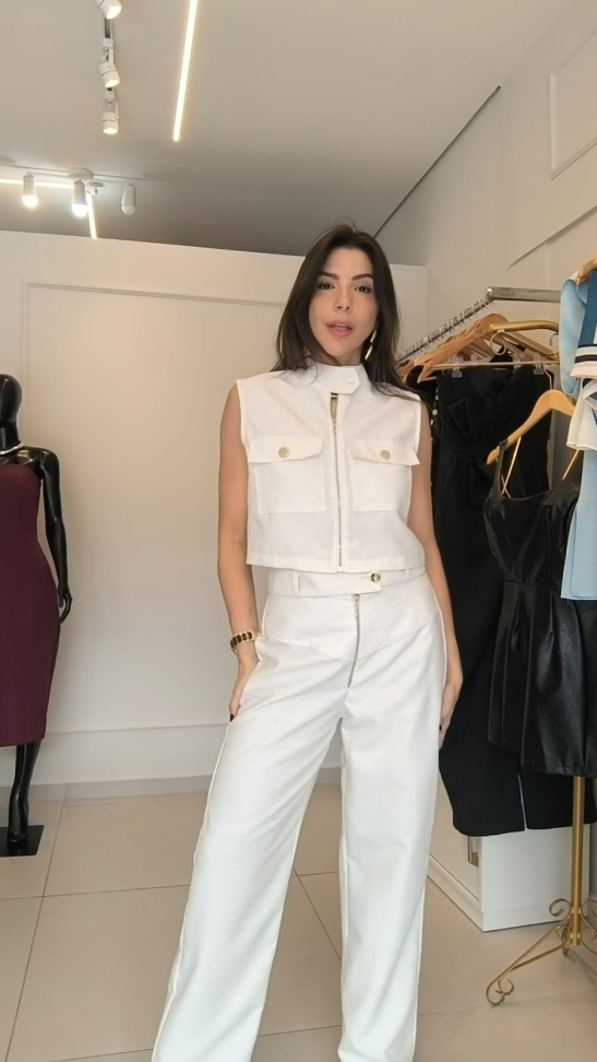 Conjunto militar de calça alfaiatria - #5