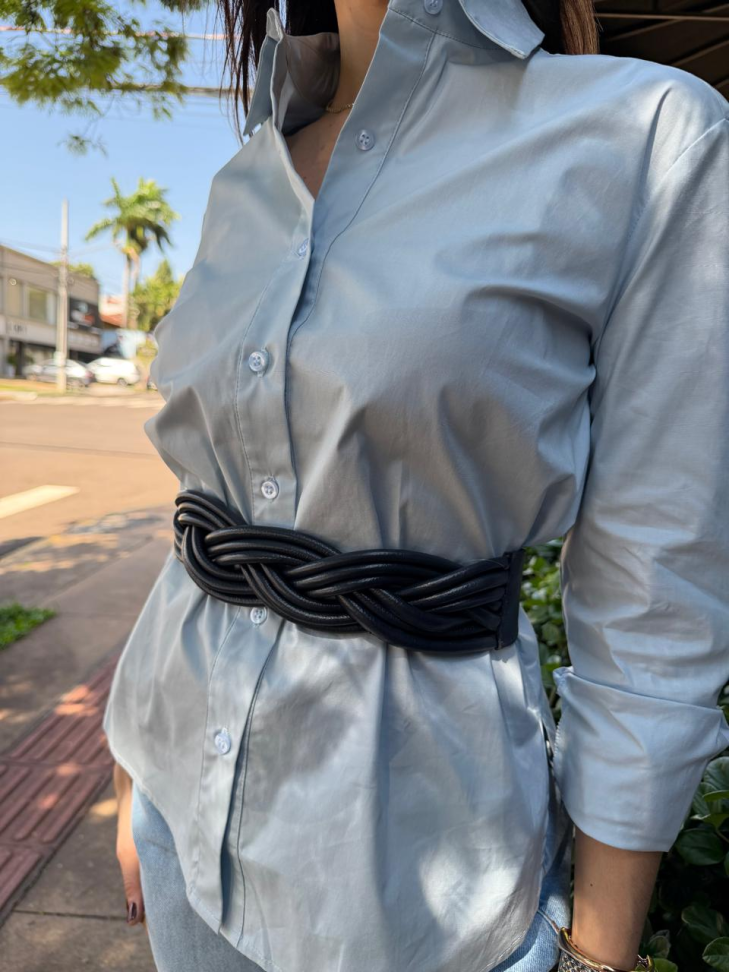 Camisa de botão