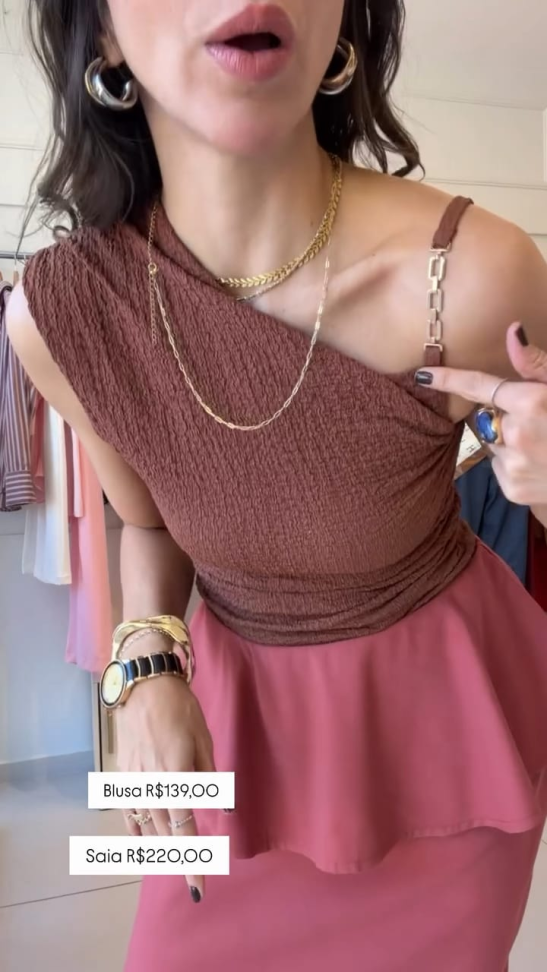 Blusa corrente Juliana