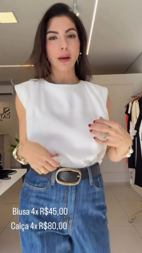 Blusa estilo regata Aurami - #3