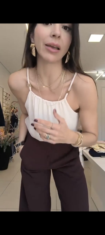 Blusa alça lá lima