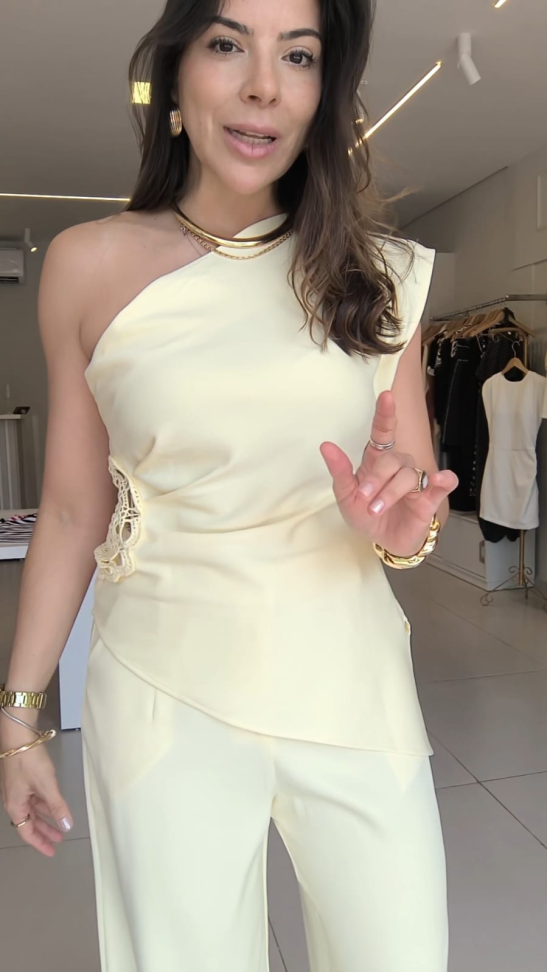 Conjunto Sofia ombro só com bordado - #4