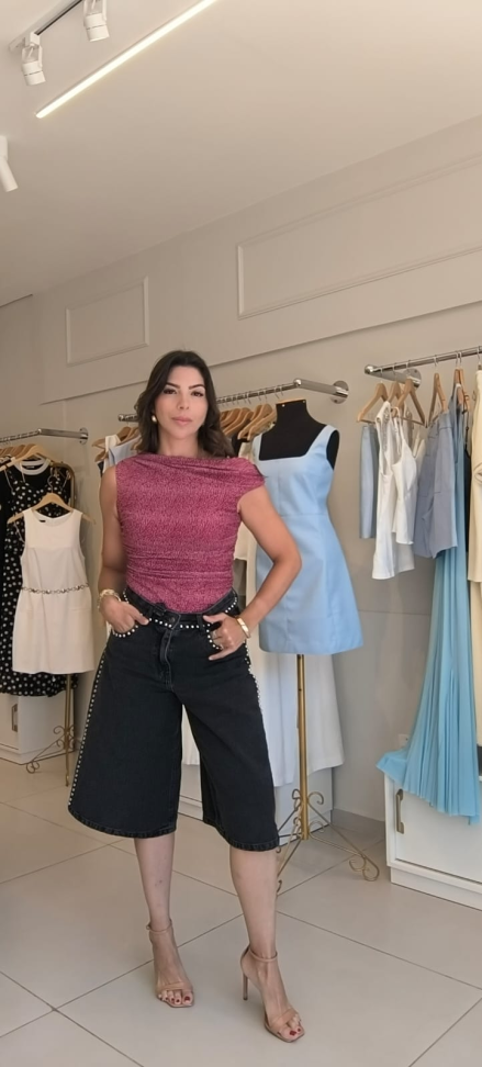 Blusa de poá manu - #3