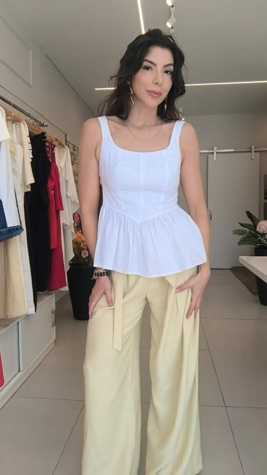 Blusa Bata Peplum - #6