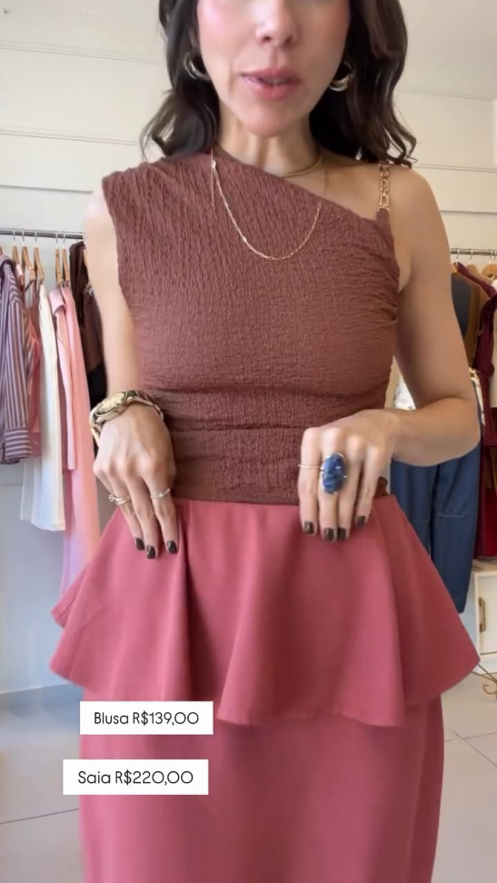 Blusa corrente Juliana