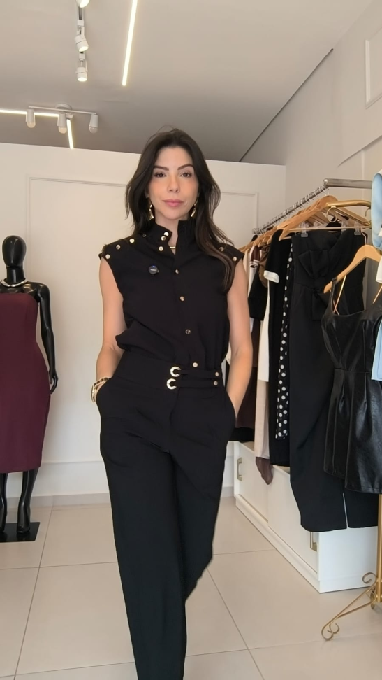 Conjunto de calça de alfaiaataria Laura - #3