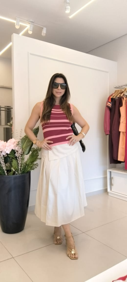 Blusa Maira modal estilo regata - #3