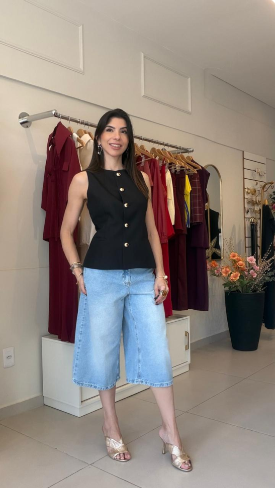 Blusa Colete estilo blazer - #3