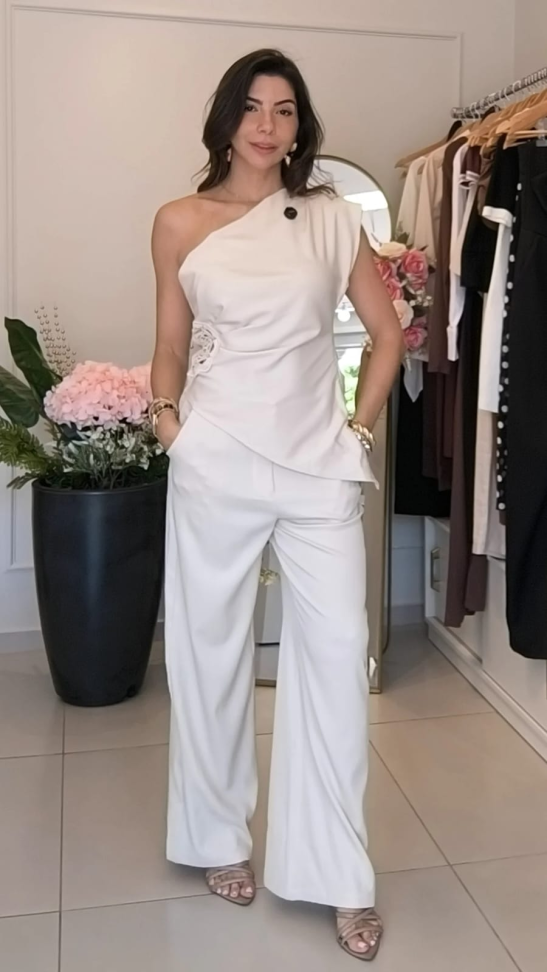 Conjunto Sofia ombro só com bordado - #3