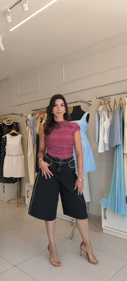 Blusa de poá manu - #8