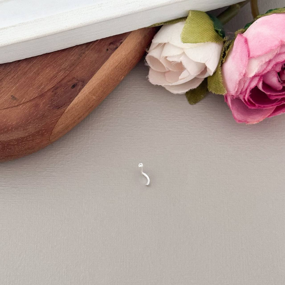 Piercing Nariz mini zirconia