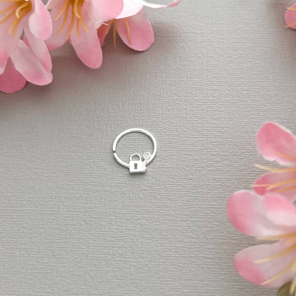 Piercing Argola Cadeado
