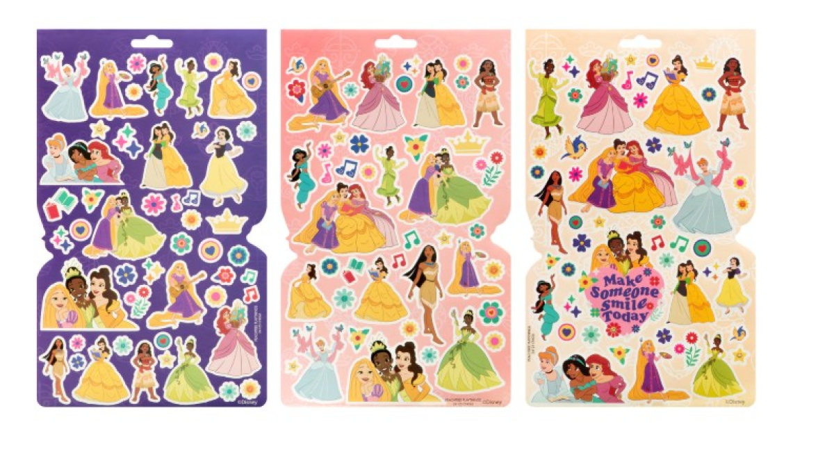 Licensed Characters Sticker Collection, Assorted Characters, 150-pc Pack. - #4