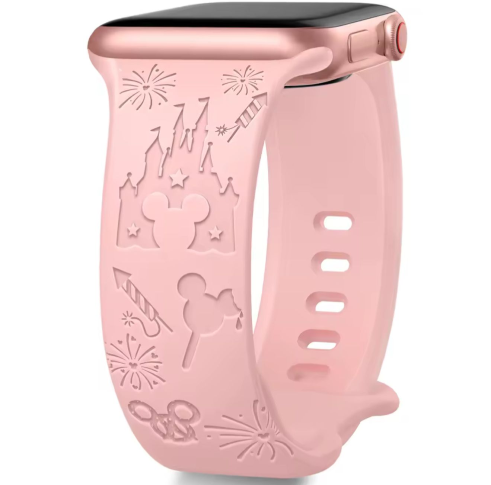 Pulseira de silicone para Apple Watch | Mickey Disney | Compatível com relógio 38mm 40mm 41mm 42mm - #2