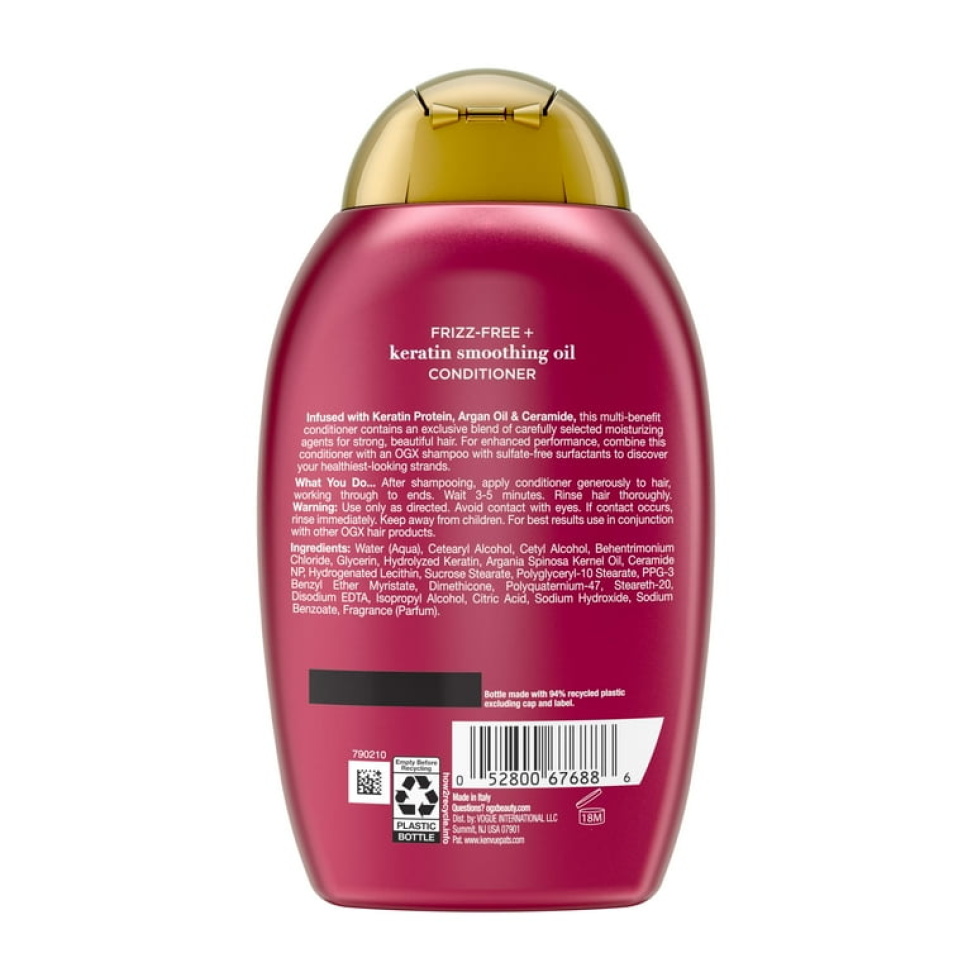 Frizz-Free + Keratin Smoothing Oil Conditioner 13fl / 385ml - #3